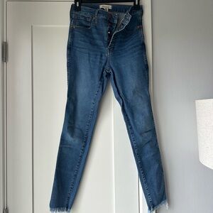 Madewell 10” high-rise skinny